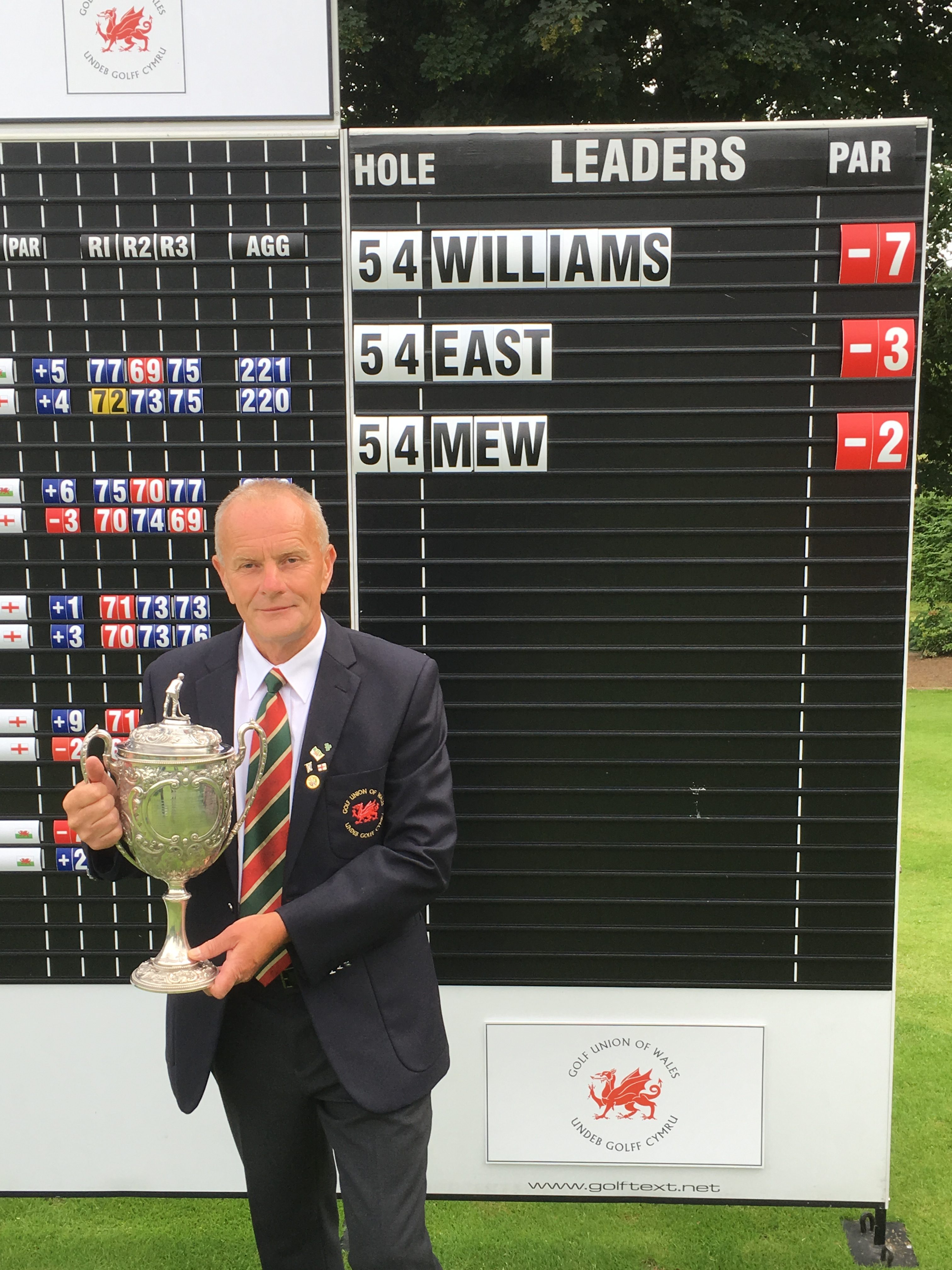 Williams Cops Welsh Open Seniors Crown