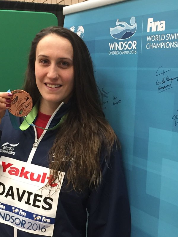 Davies Claims Britain’s First World Short Course Medal in Canada