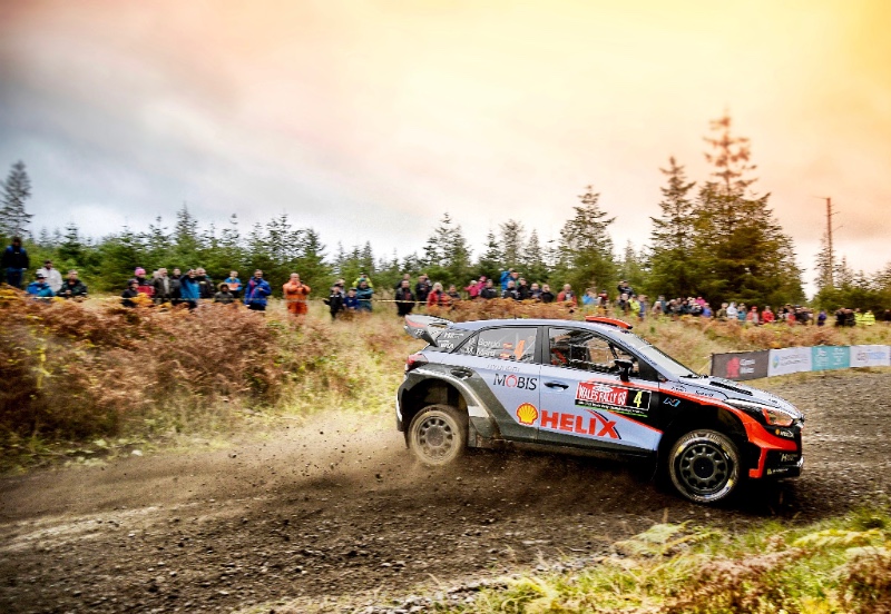 School’s Out Again For Wales Rally GB
