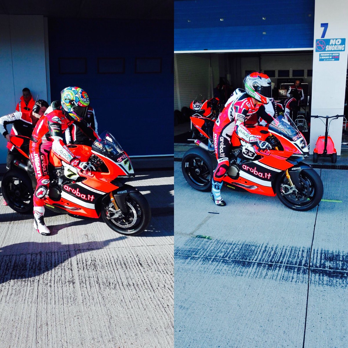 Davies Third Quickest On Opening Day Of World Superbikes Test