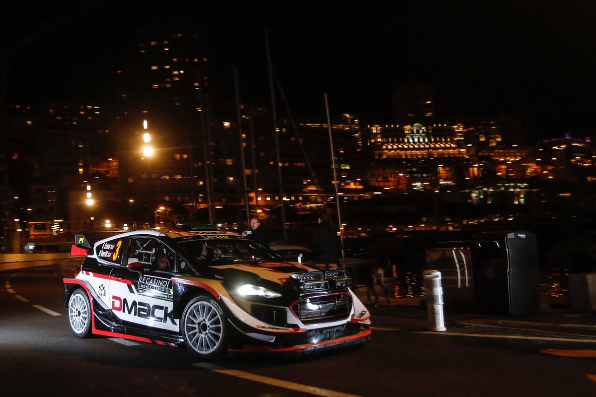 Evans’ World Rally Championship Comeback Begins In Dramatic Fashion In Monte Carlo