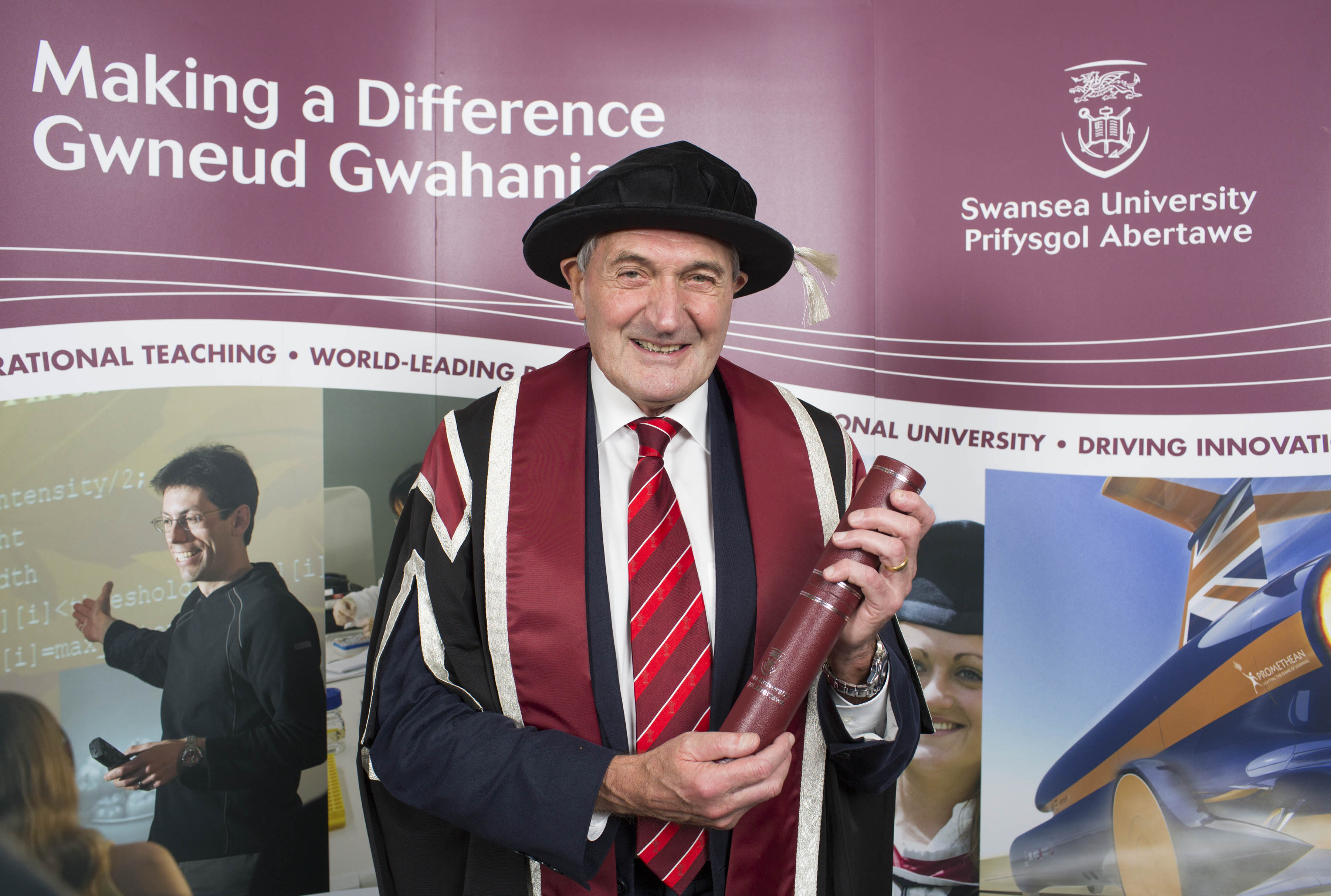 Rugby Legend Roger Blyth Awarded Honorary Degree By Swansea University