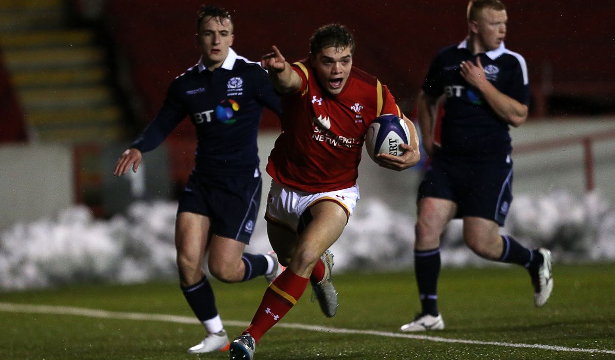 Strange Delights In Eight-Try Feast By Wales Young Guns