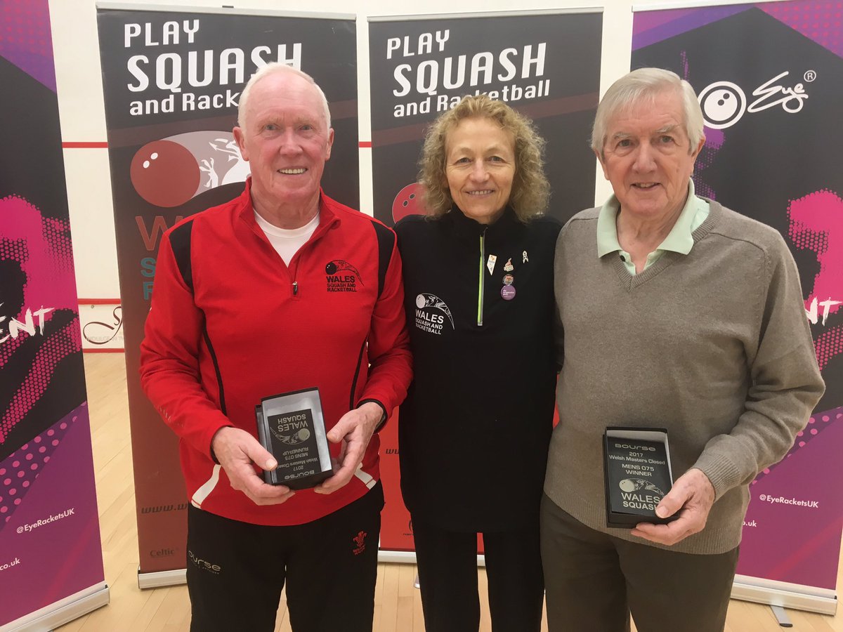 Brian Phillips, Aged 77, Wins Welsh National Squash Title