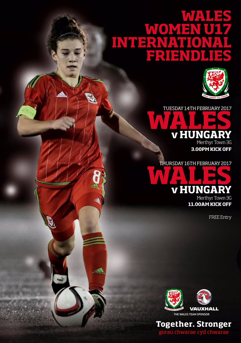 Wales Women’s Under-17 Squad Prepare For Euros At Merthyr Town