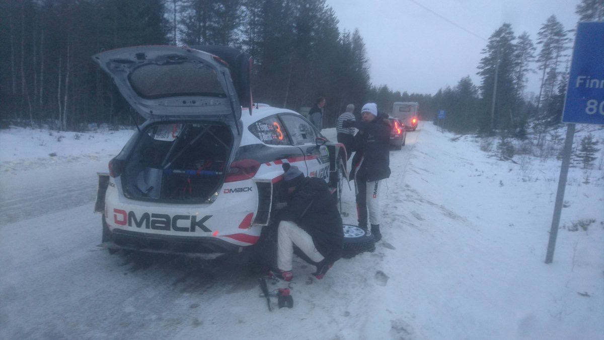 Evans Ninth After Second Day Of Rally Sweden