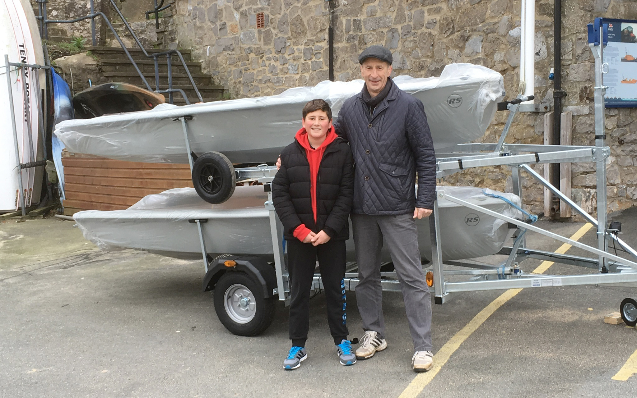 Tenby Sailors At Feva Pitch