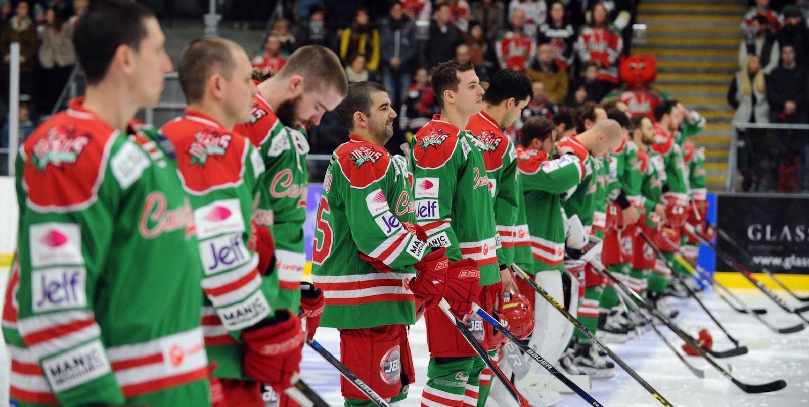 Top German Club Krefeld Penguins Take on Cardiff Devils