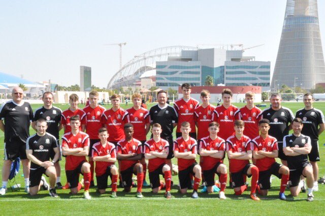 Big Experience For Wales Under-15 Team in Qatar