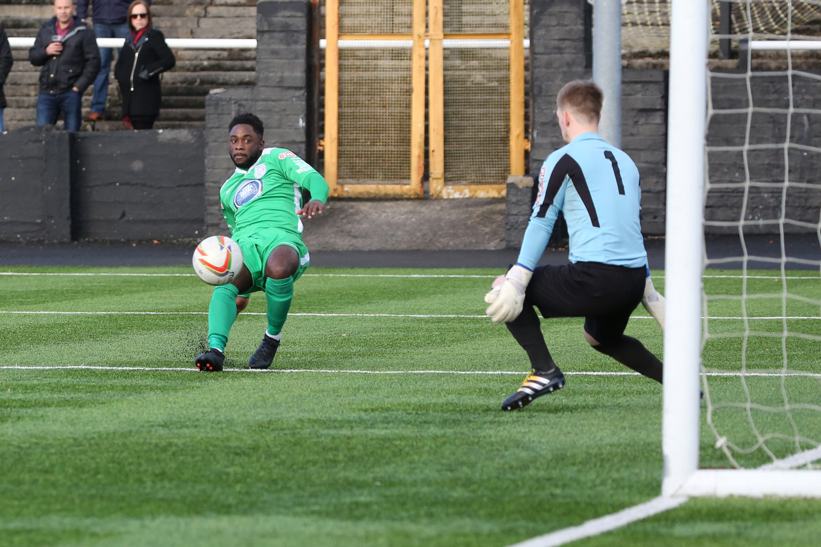 Merthyr Town Battle To Home Point After Having Keyon Reffell Sent Off