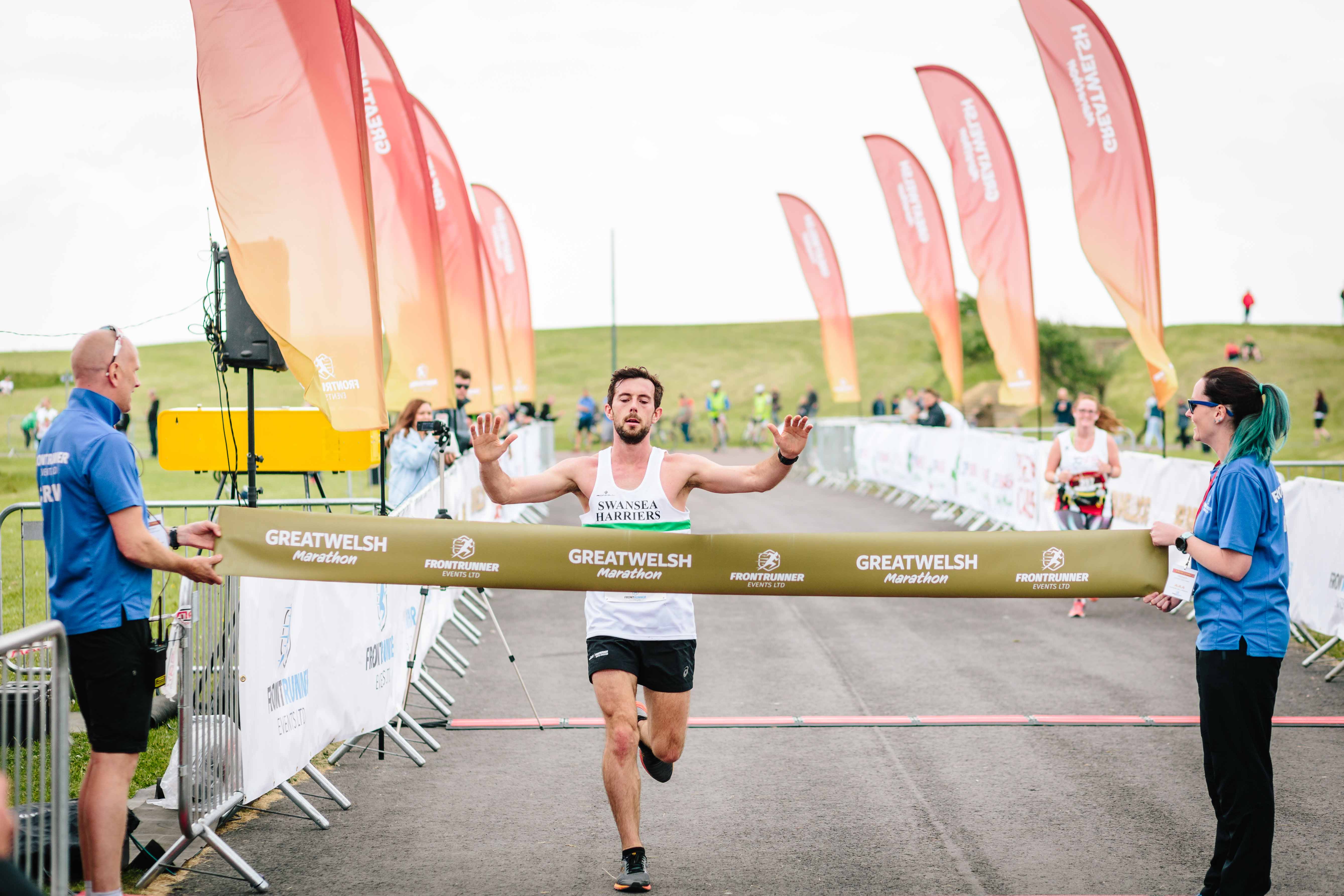 London Marathon Hero Matt Strikes Gold At Great Welsh Marathon