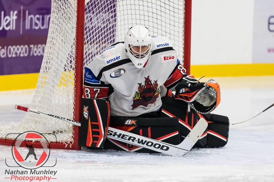 'Dead Puck' Joe Back In Goal For Cardiff Fire