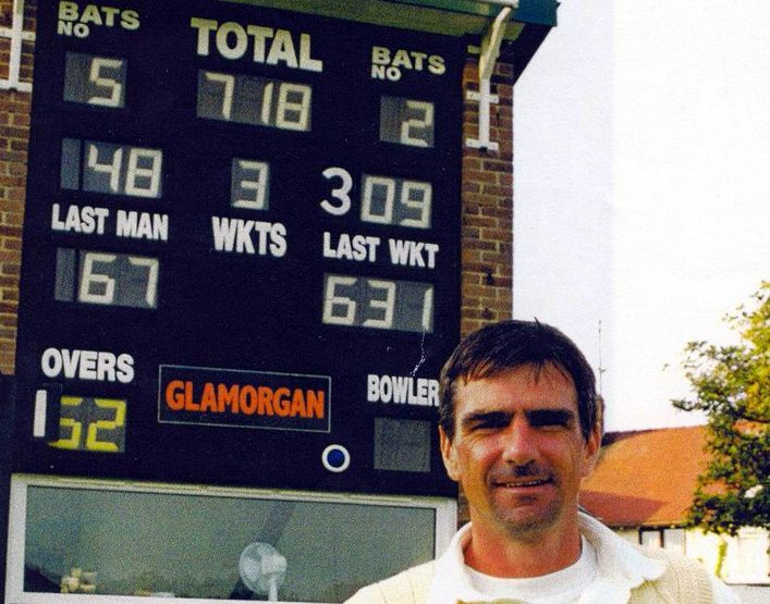 When Glamorgan Made Hay in Colwyn Bay And Steve James Hit 309 Not Out