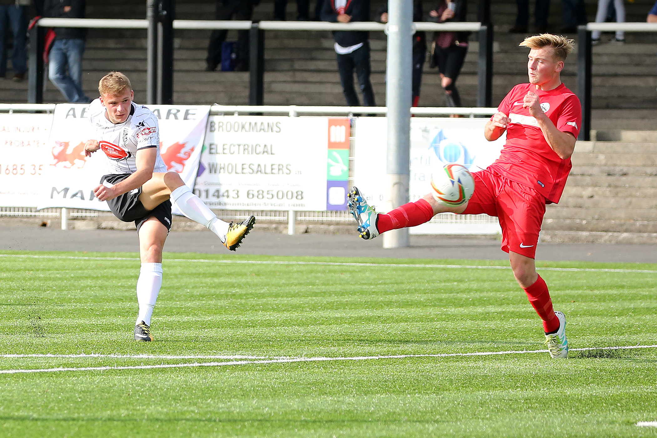 Fleetwood Sent Off During Merthyr Town Southern League Success