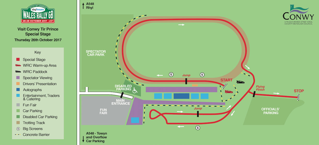 Wales Rally GB Set For Flying Start At Tir Prince Raceway