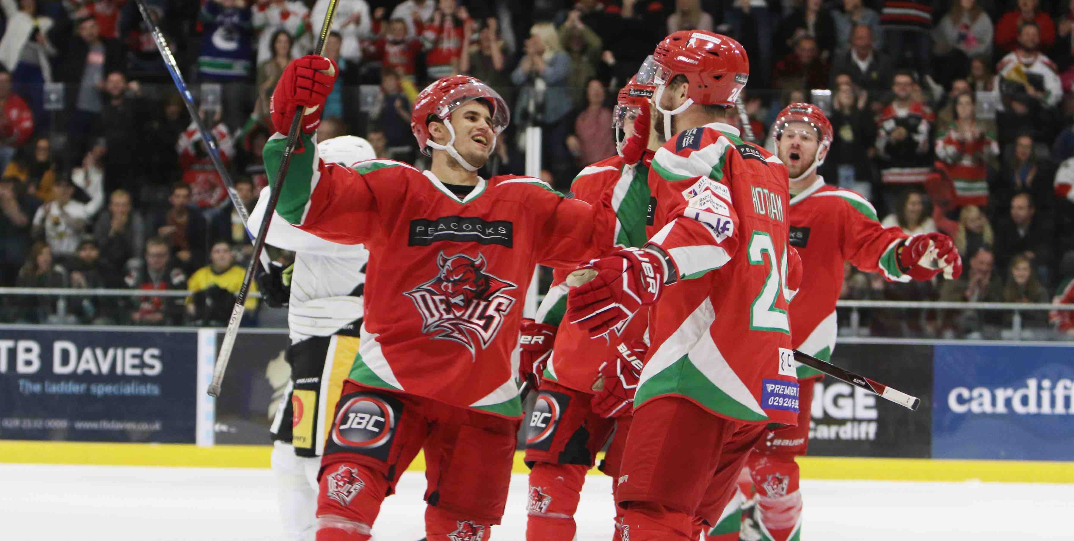 Cardiff Devils Open League Title Defence In Winning Style