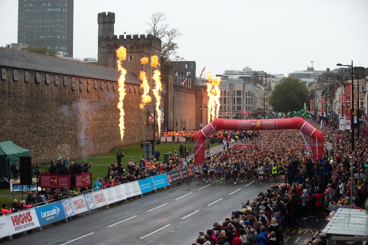 Runners Quick Off Mark For 2018 Cardiff Half Marathon