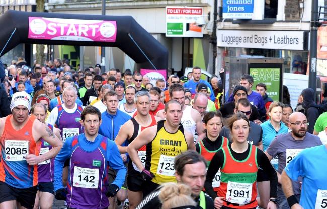 Newport Marathon Gets Away To A Flier