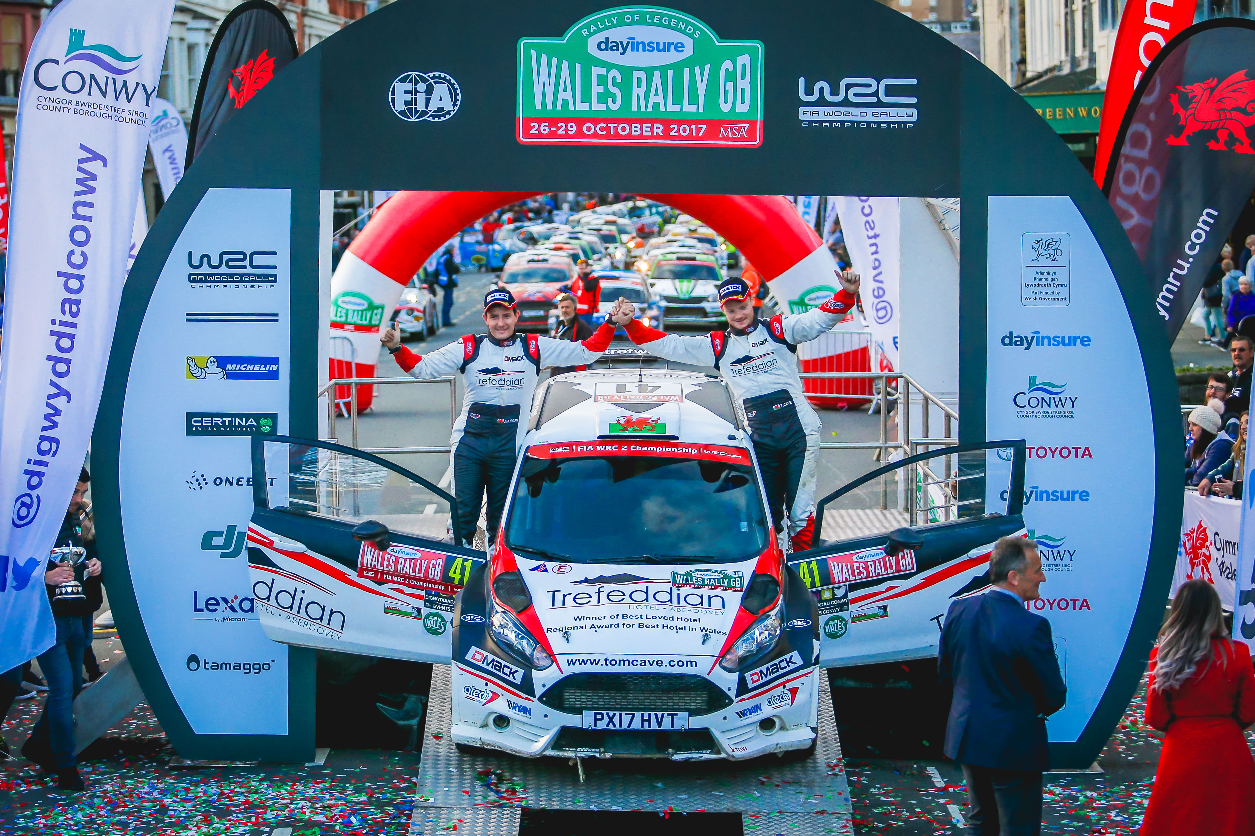 Cave Over The Moon After Bagging WRC2 Podium On Home Territory