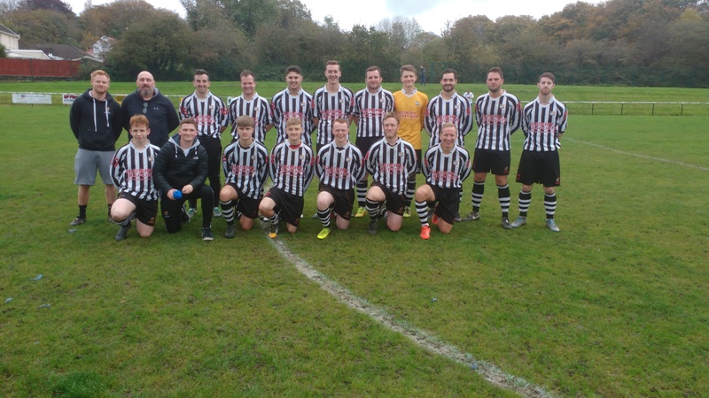 Goalkeeper Andy Hargreaves AFC Llwydcoed Cup Hero