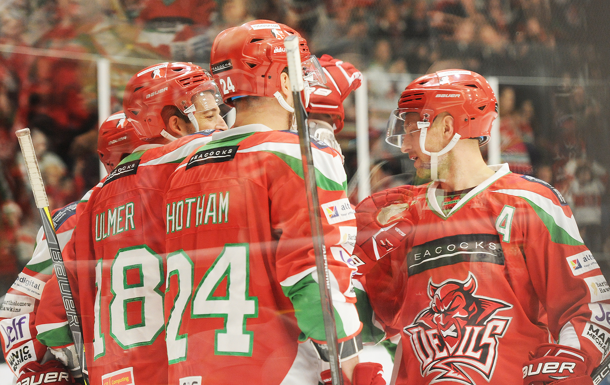 Champions Devils Leap Into The Flames In Cardiff Bay