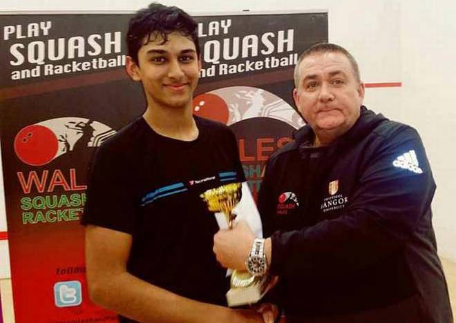 Llanelli’s Srikar Powers To Welsh Junior Squash Title