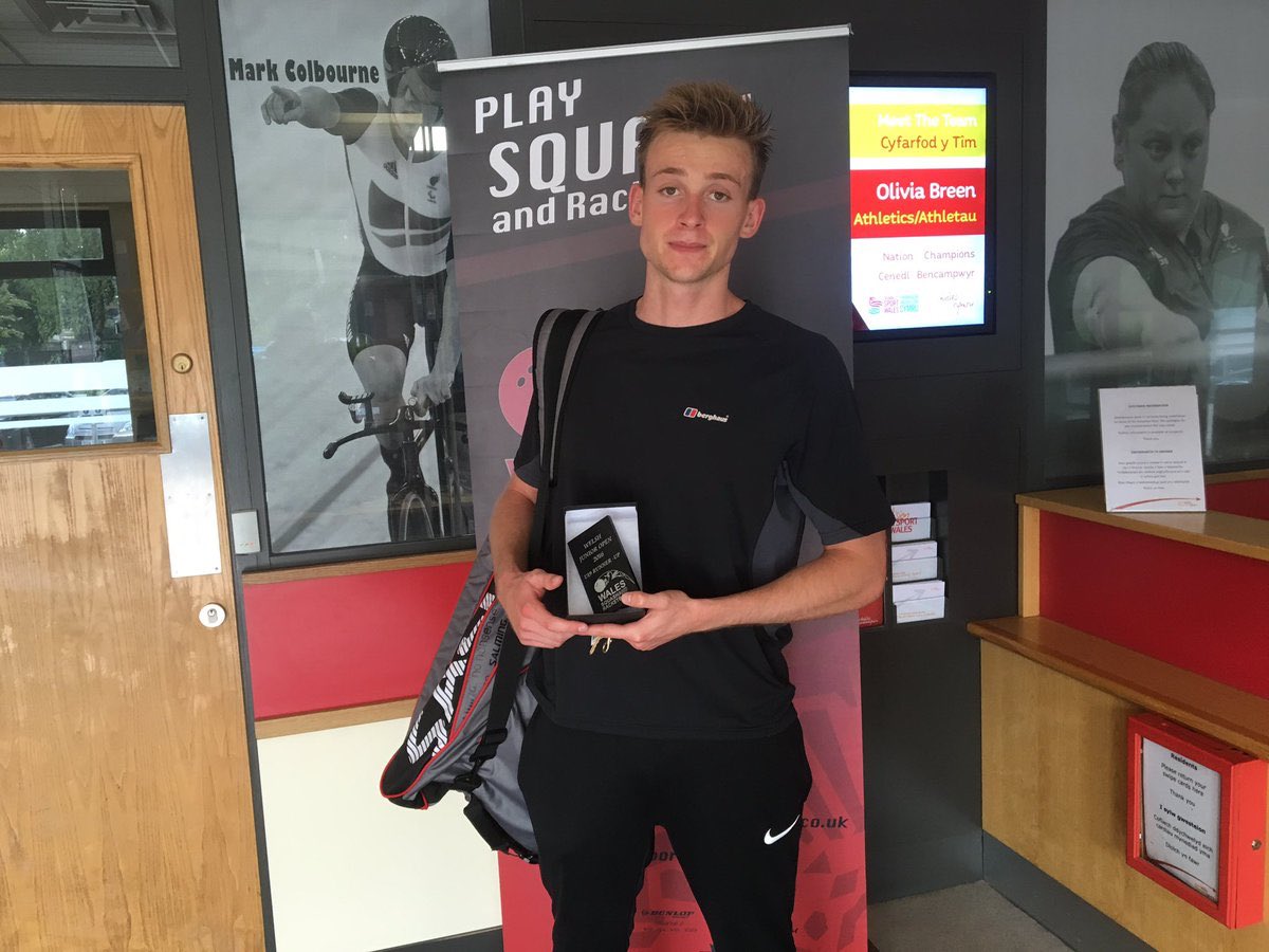 Elliott And Lowri Win South Glam Squash Titles