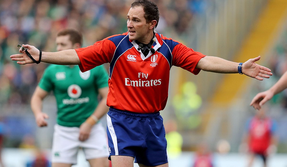 Referee Glen Jackson in Dublin . . . Any Thoughts? Here’s Some. . .