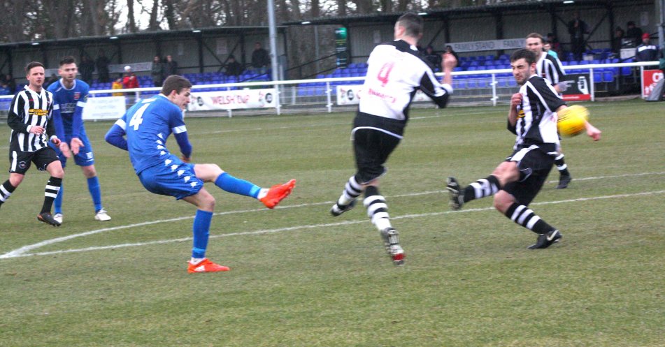 Luke And Yves Hit Treble Top For Bangor City