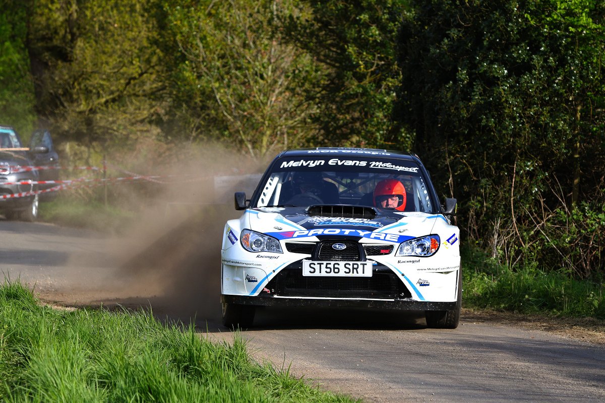 Evans Leads Wales 1-2 On Closed-Road Stage Rally