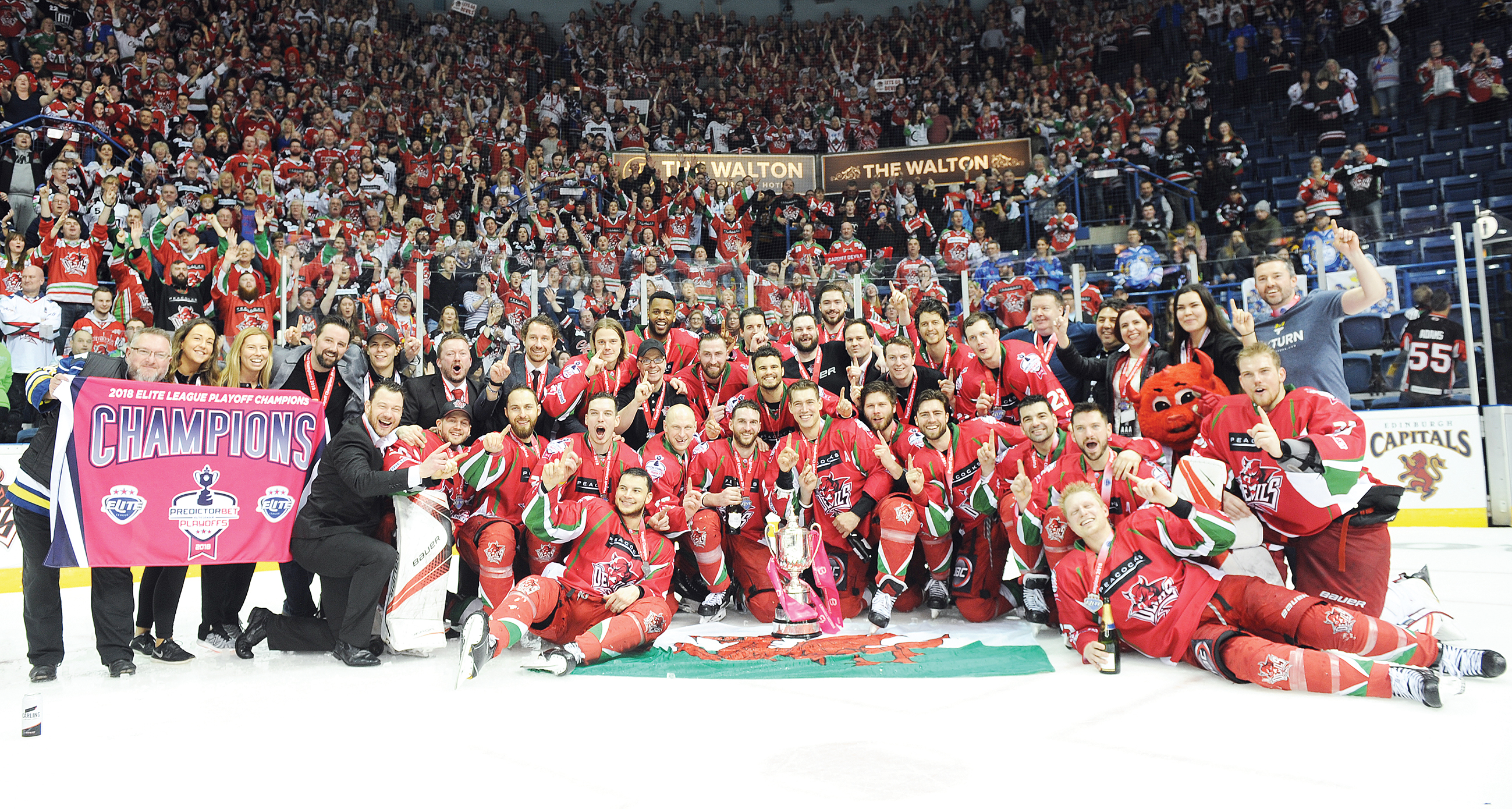 Cardiff Devils Complete Triple Crown Success In Play-Offs