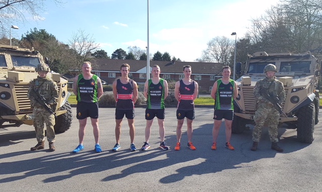 Welsh Guards Join Marathon Effort From Afghanistan