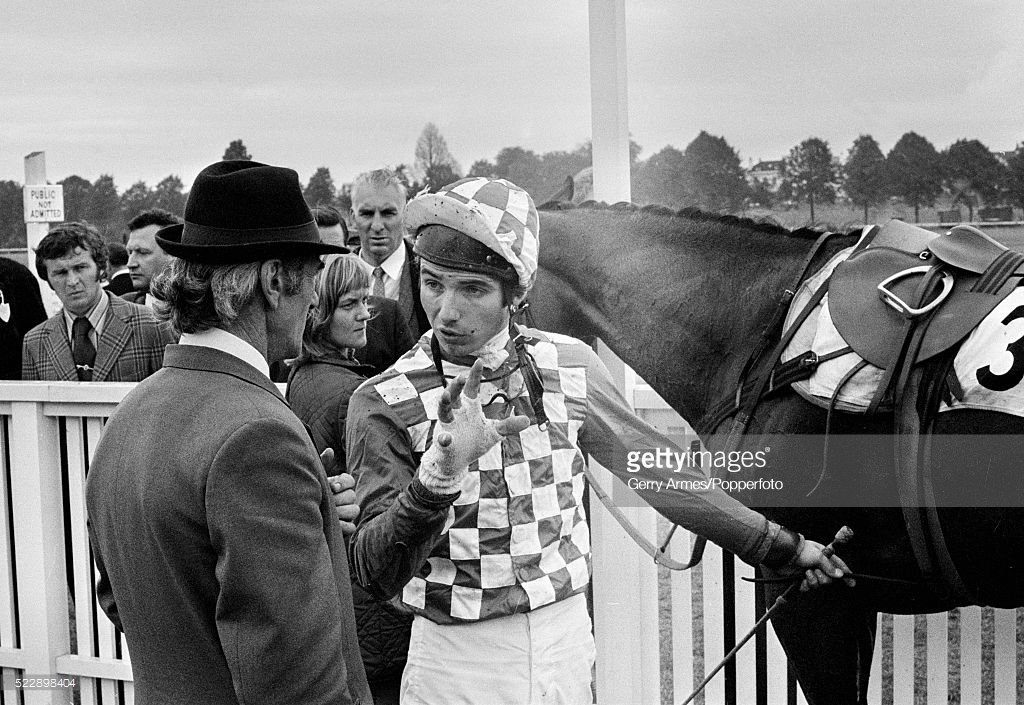 Wrexham Manager Sam Ricketts, John Francome and World Show Jumping Champion Derek