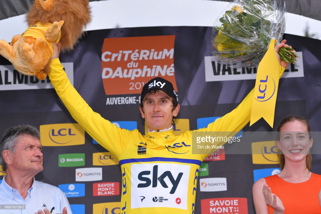 Geraint Thomas Takes Criterium Du Dauphine Lead After Thrilling Duel With Dan Martin