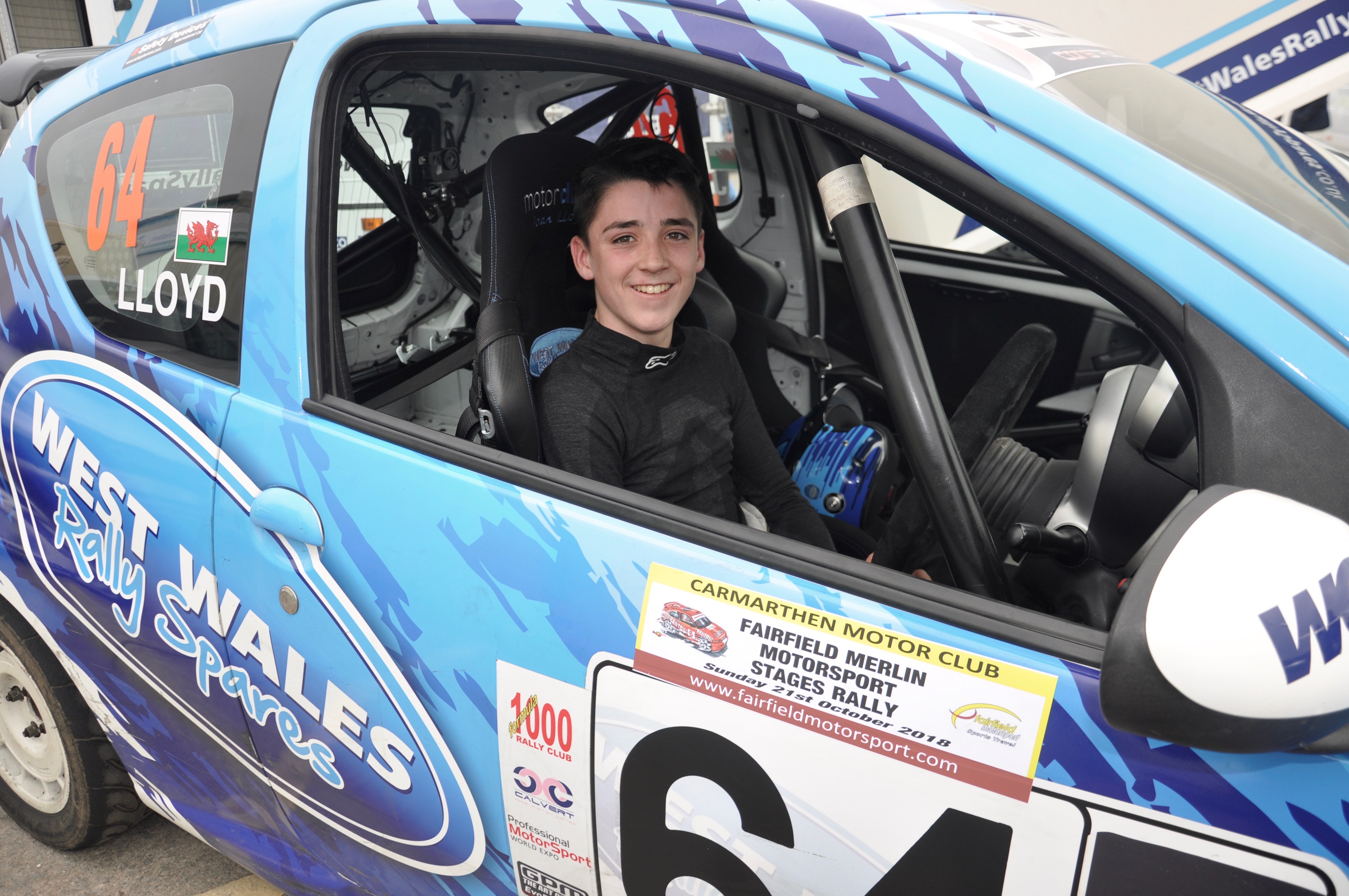 Teenager Lloyd Puts Himself In The F1000 Driving Seat