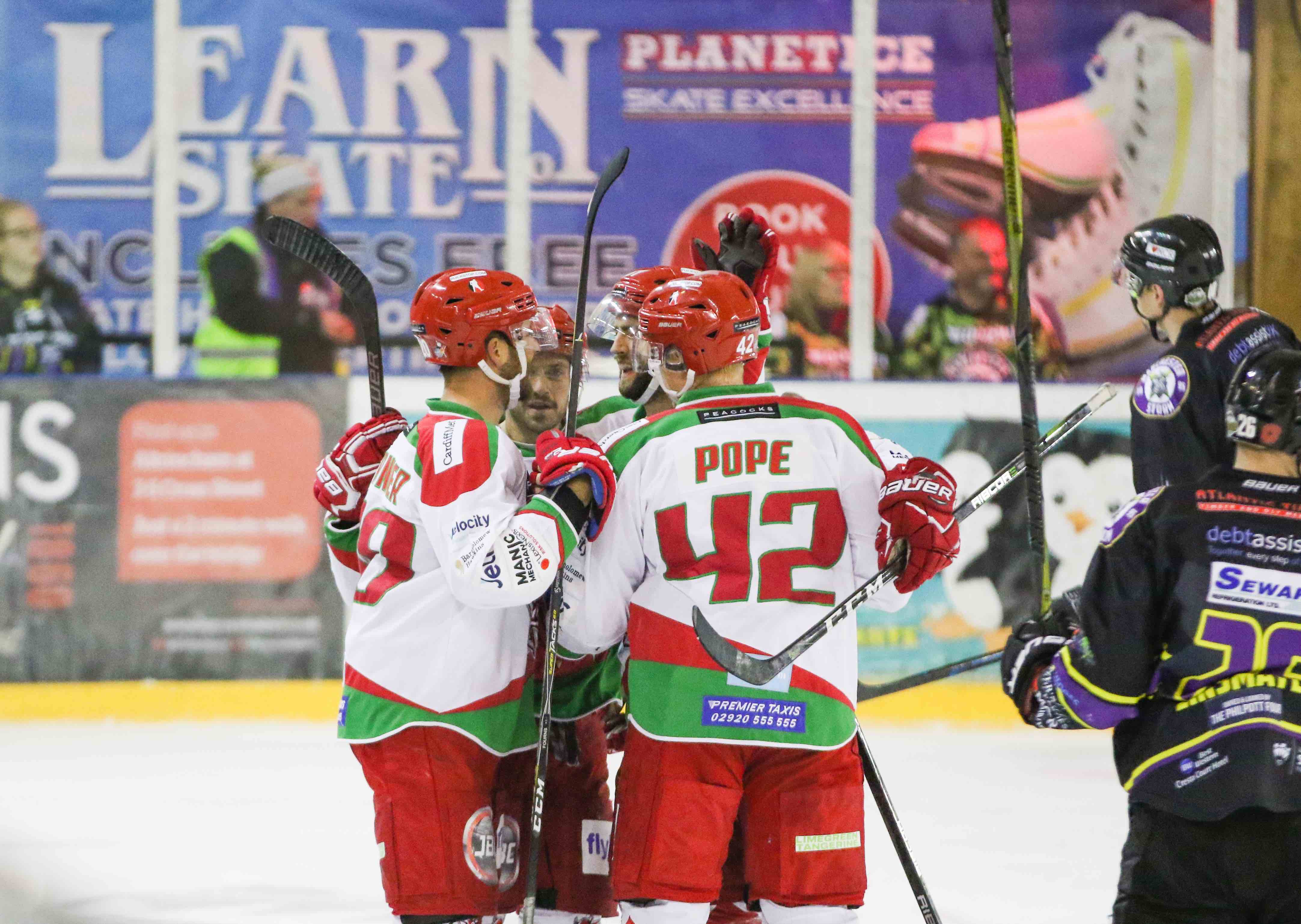 D-Men On Goal-Den Trail In Cardiff Devils Success