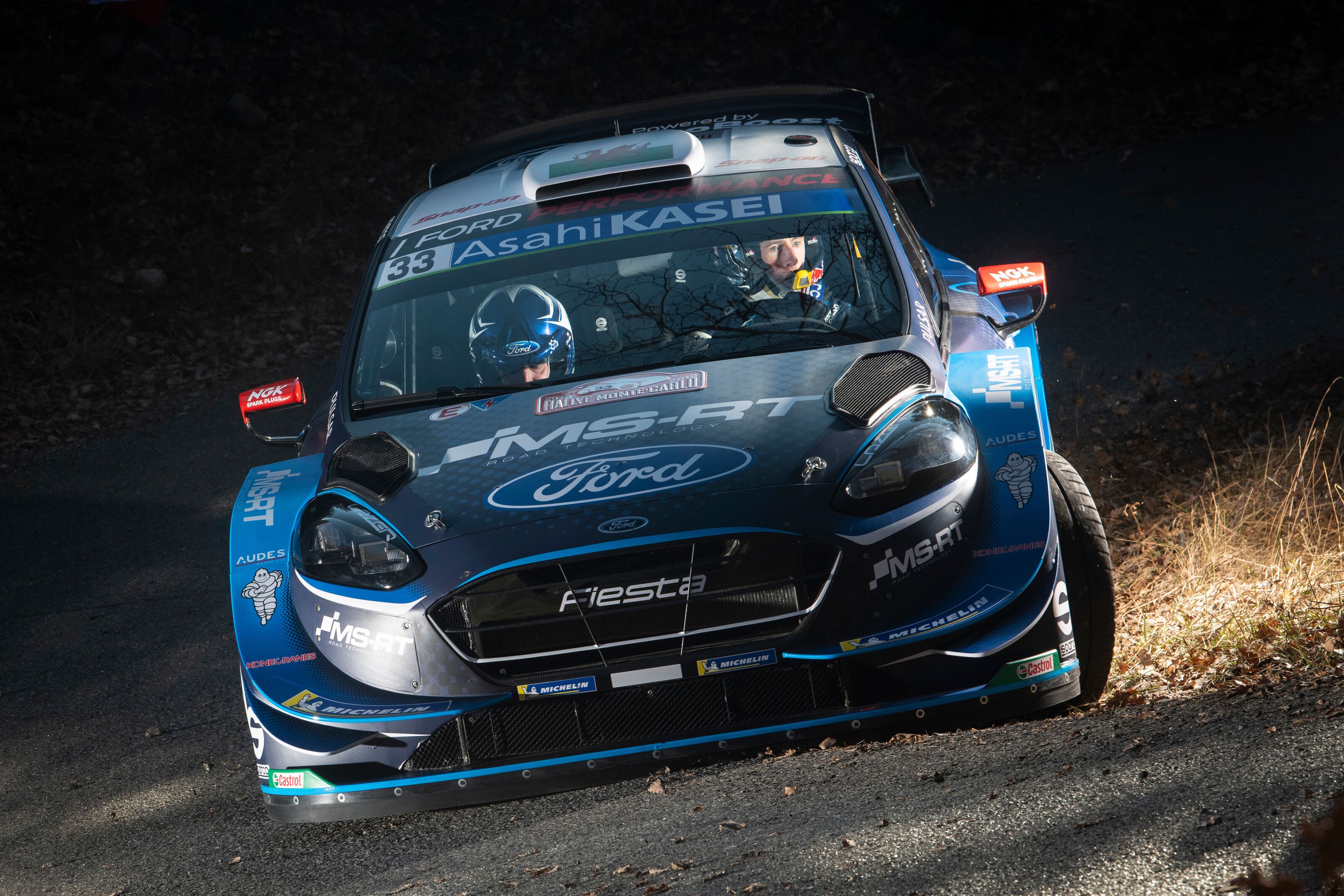 Evans Makes A Strong Start On Rallye Monte-Carlo