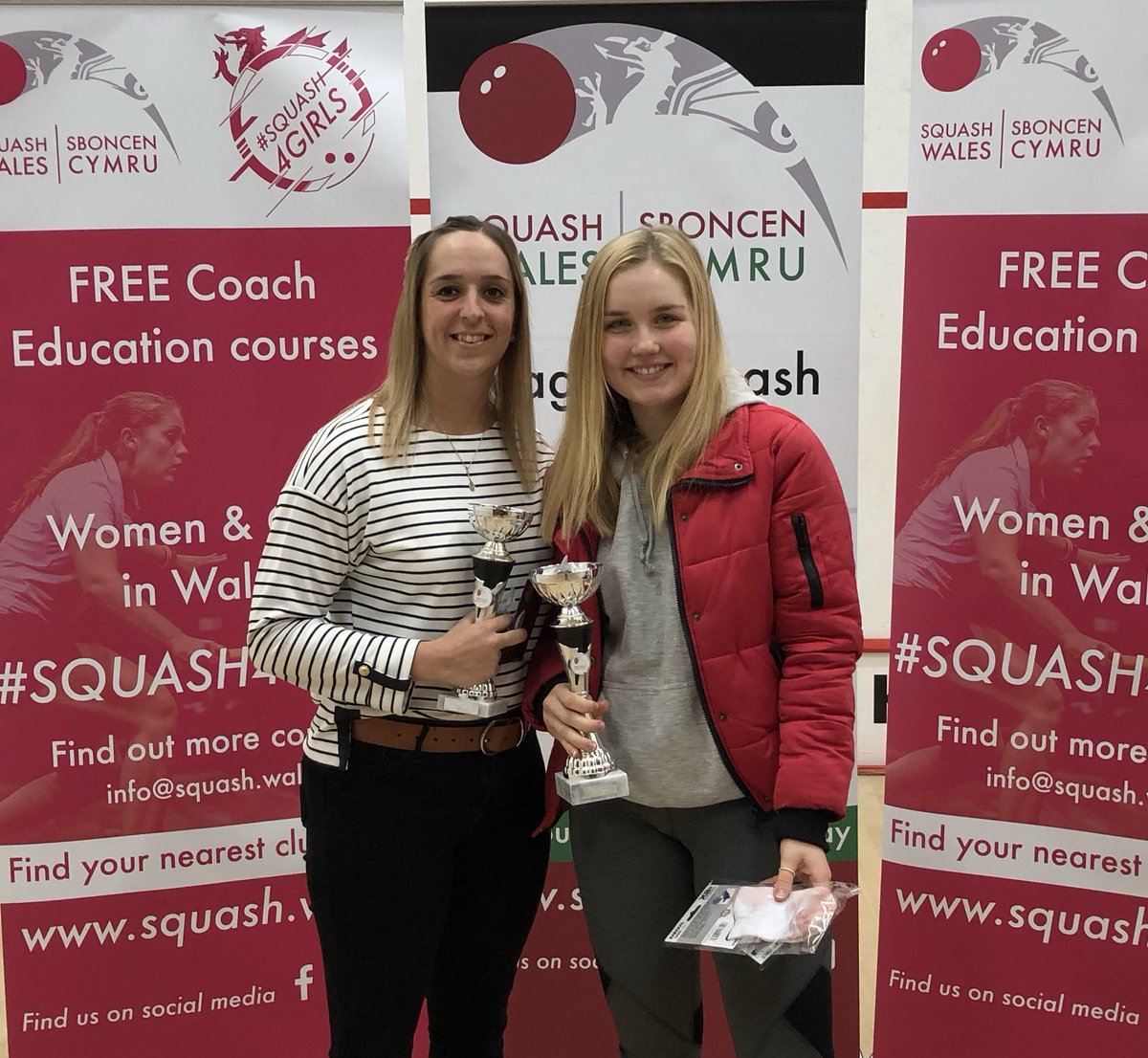 Proud To Be Welsh Tesni In Squash Seventh Heaven