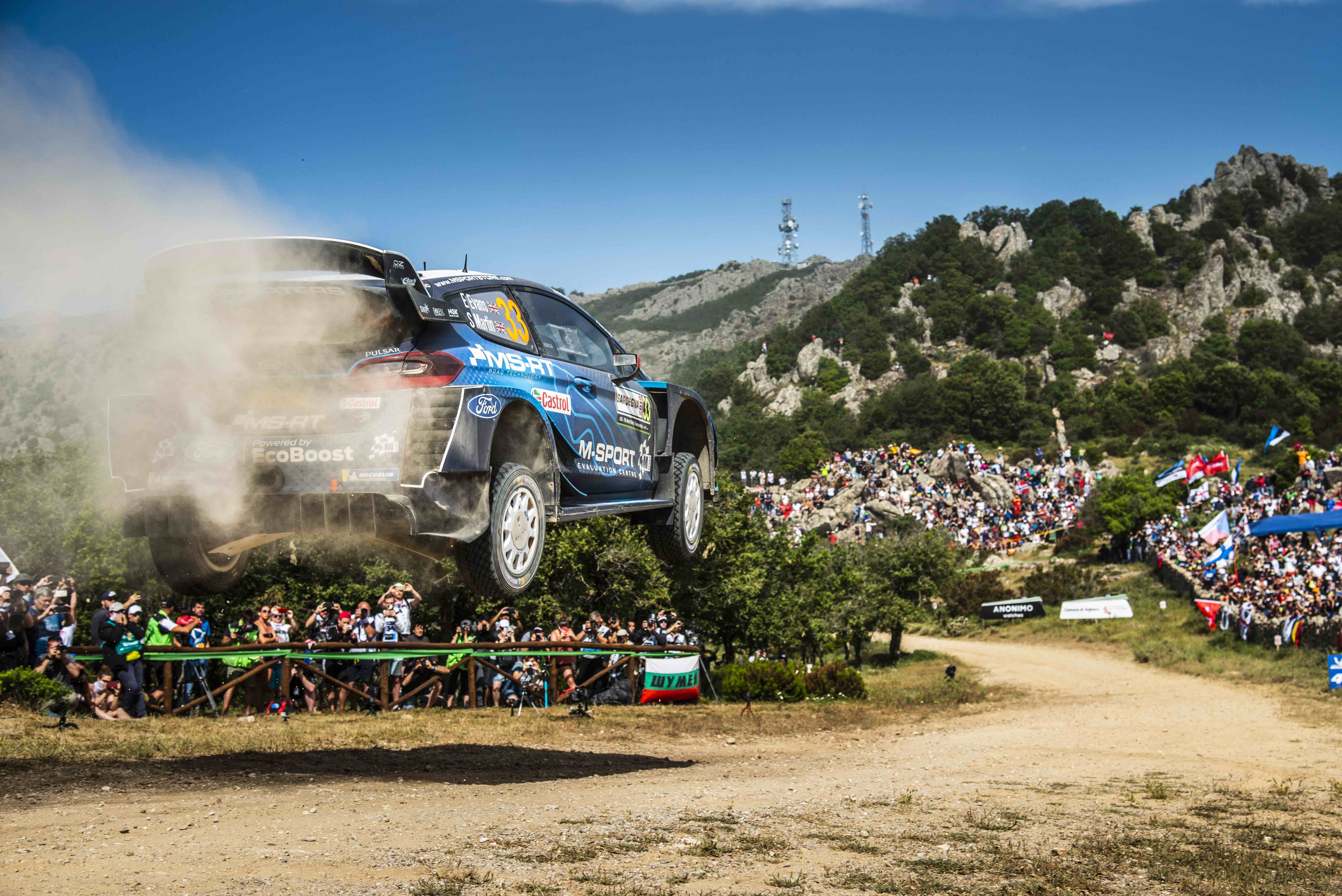 Evans Finishes Fourth After Thrilling Rally Italy