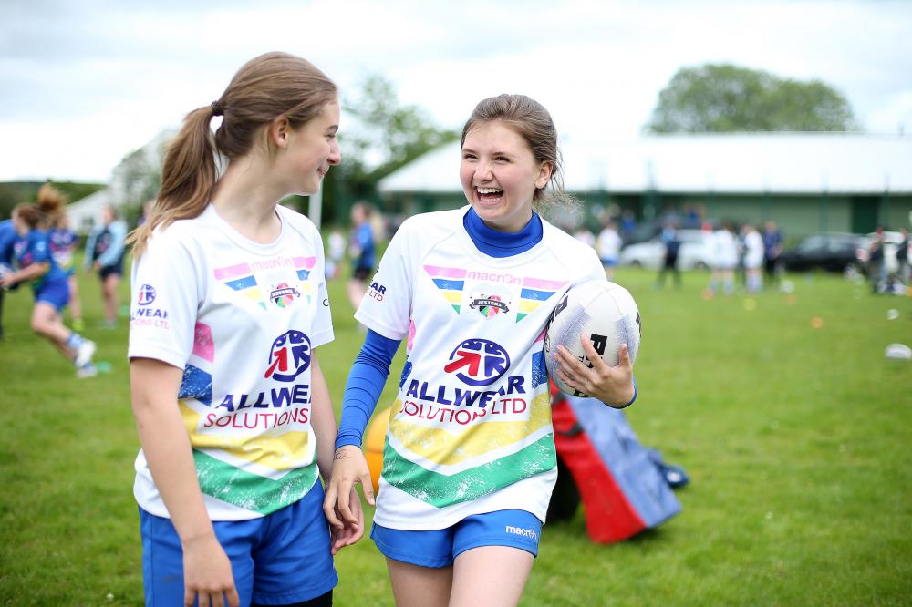 How Female Hubs Are Proving A Fun Formula For Women And Girls In Rugby