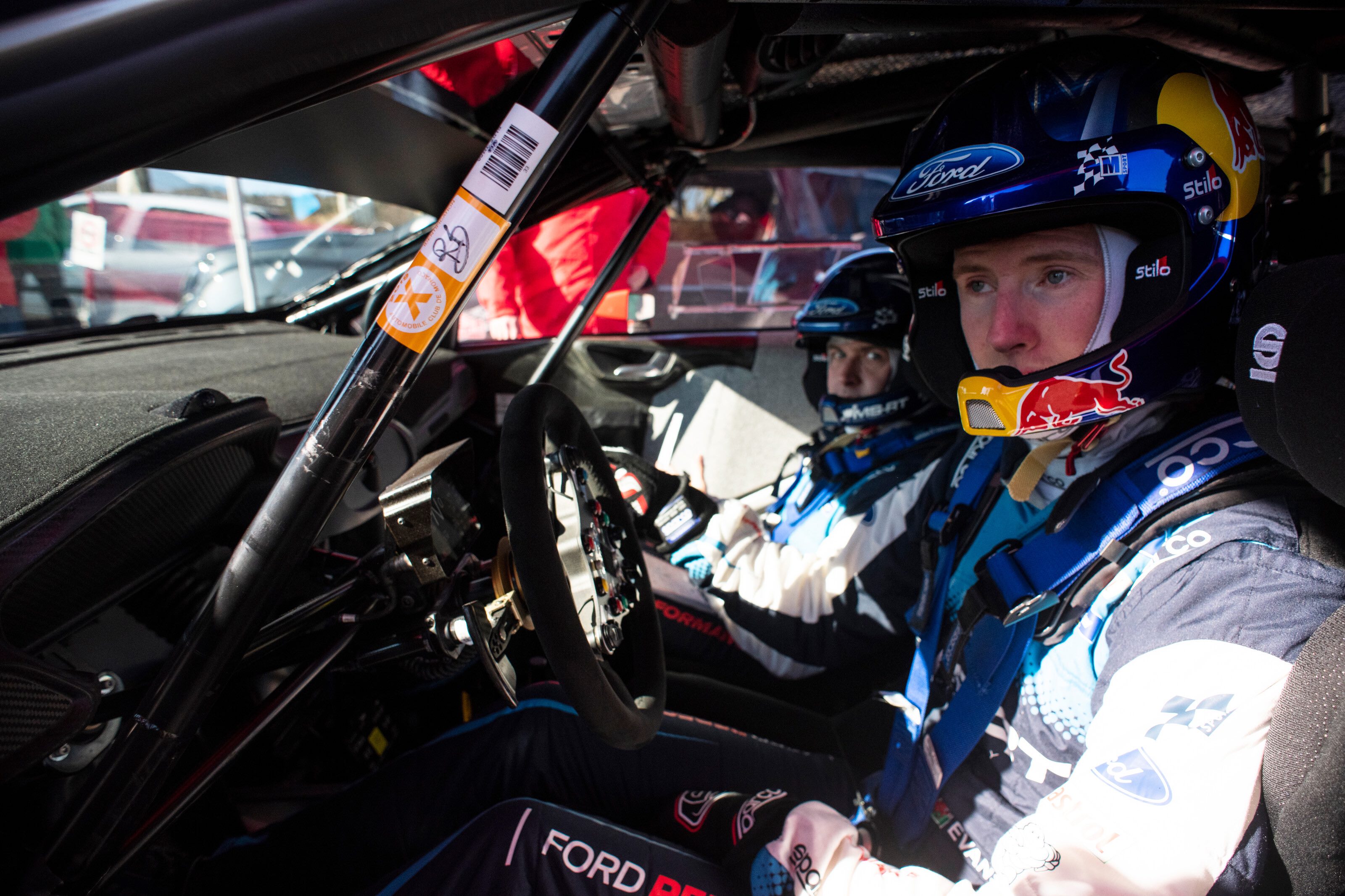 Evans On Song At Wales Rally GB Shakedown