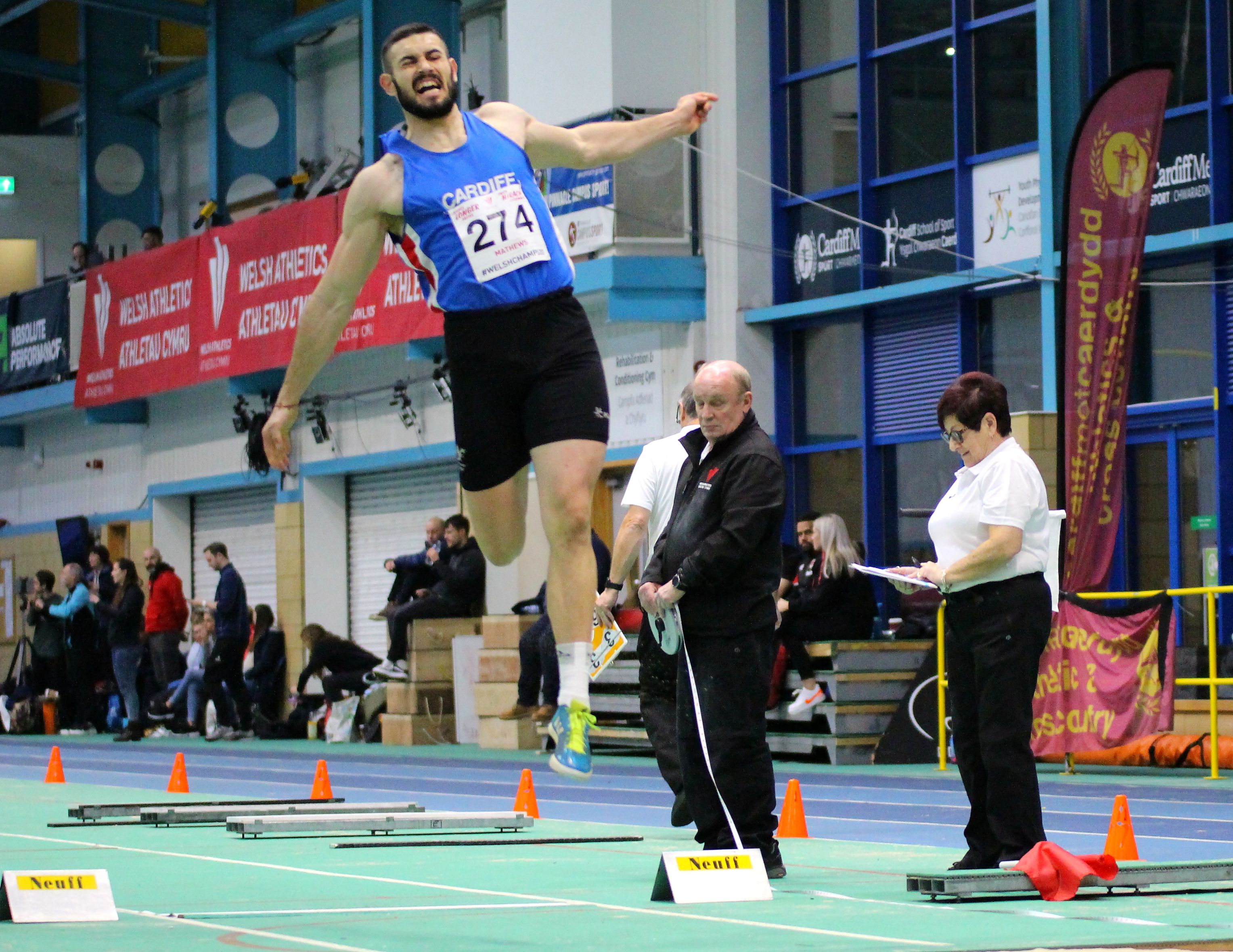 Curtis Lands Golden Double…And A Bronze…At Welsh Indoor Champs