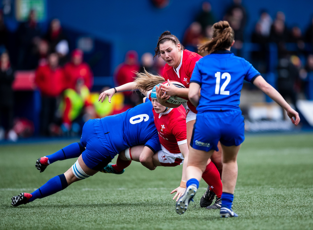 One Car, Two Players, Three Commutes, Five Dogs, Six Nations . . . The Busy World Of Wales Prop Gwenllian Pyrs