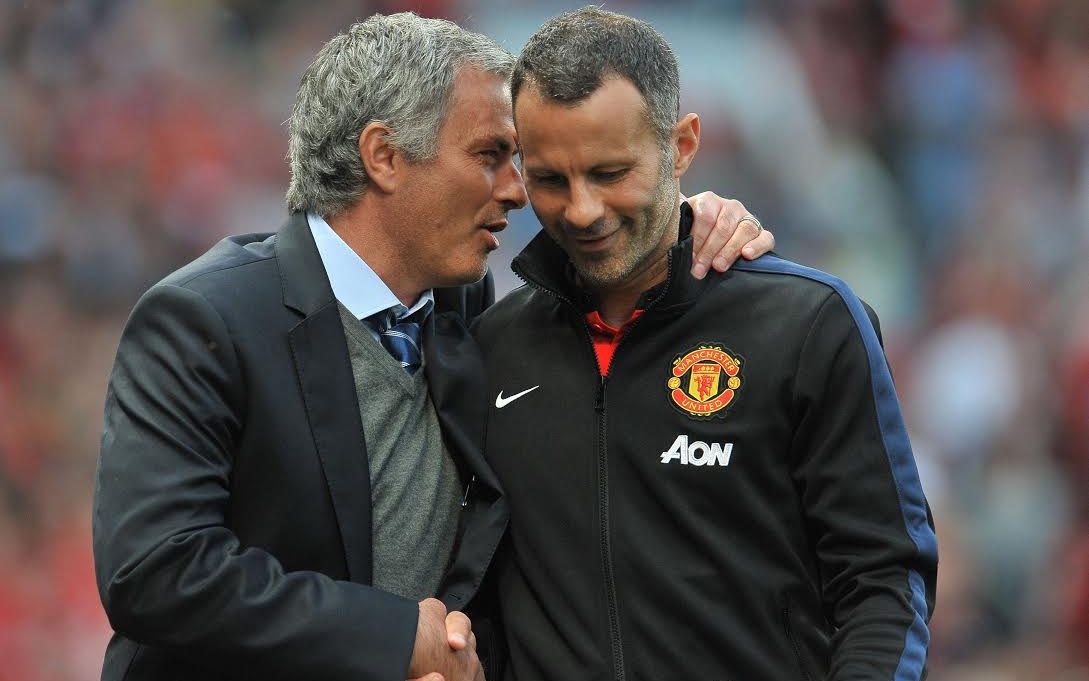 Ryan Giggs Adopts Long Game Tactics . . . And Gets Pat On The Back From Jose Mourinho