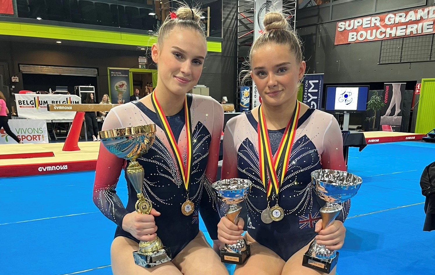 More Success For Golden Girls Ruby Evans And Evie Flage-Donovan At Top Gym 2022