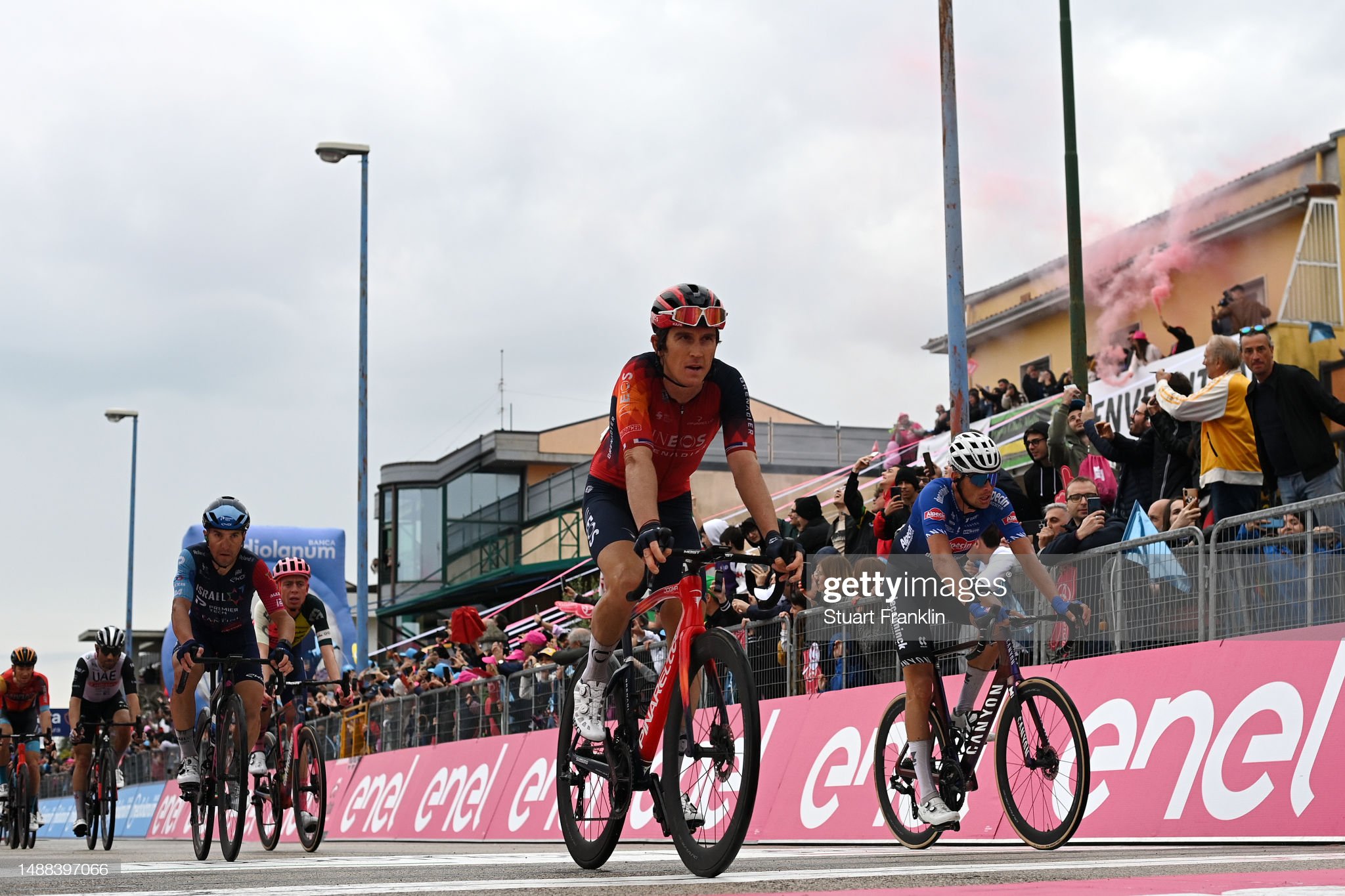 Geraint Thomas Starts Stage Four Of Giro In Fifth Place