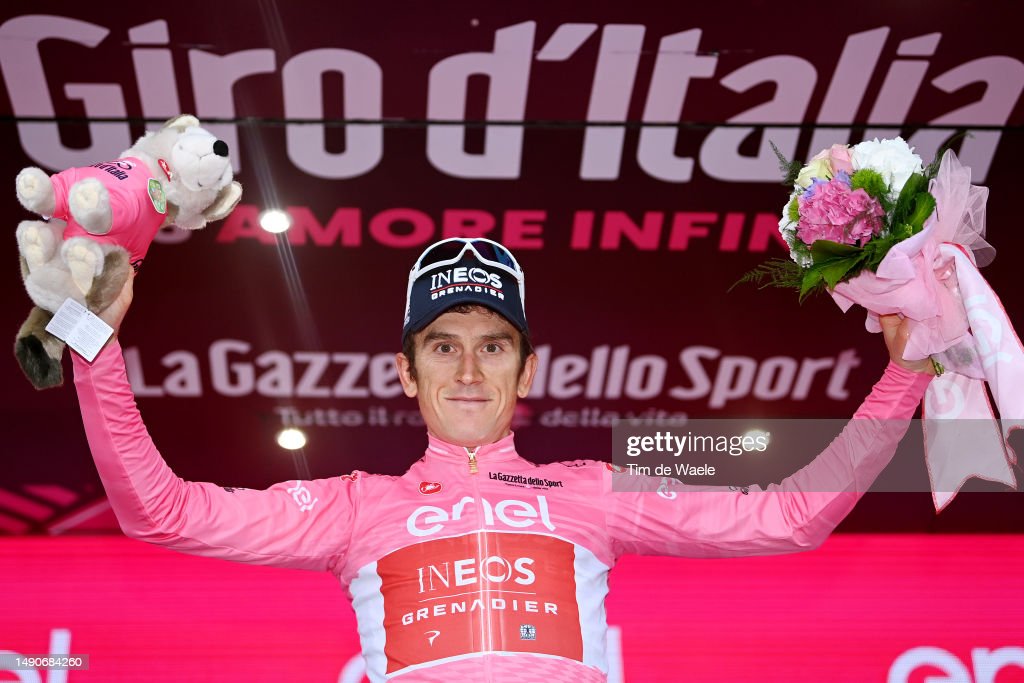 Geraint Thomas Shivers In Pink But Stays Ahead Of The Rest At Giro