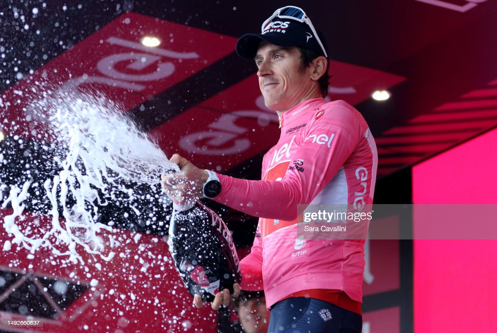 Geraint Thomas Very Happy To Be Sitting Pretty Again In Pink