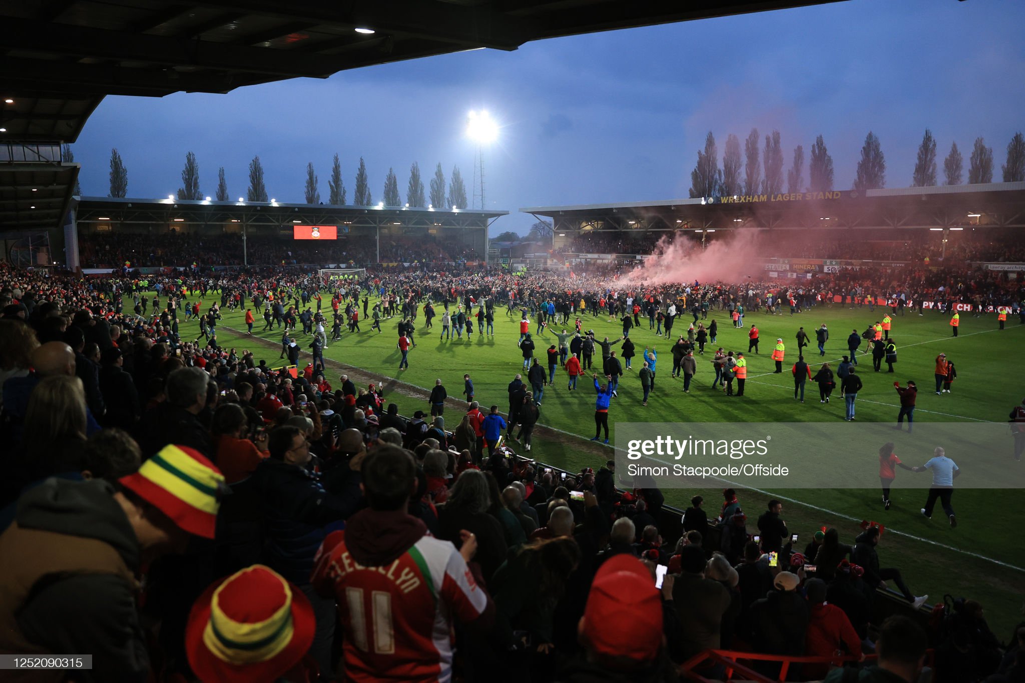 Wrexham . . . The Old And New Home Of Welsh Football