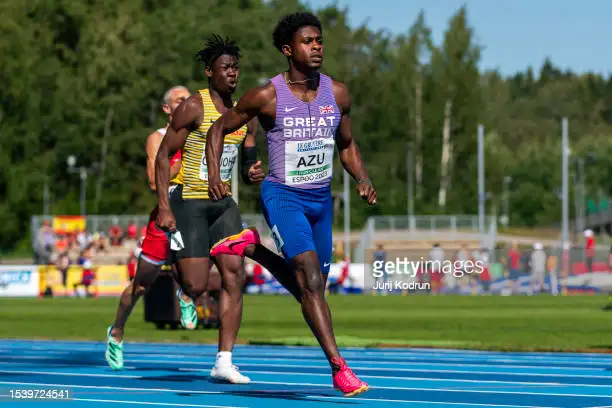 Jeremiah Azu Roars Into History Books Striking Euro Gold In Finland